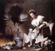 Bernardo Strozzi The Cook oil painting reproduction